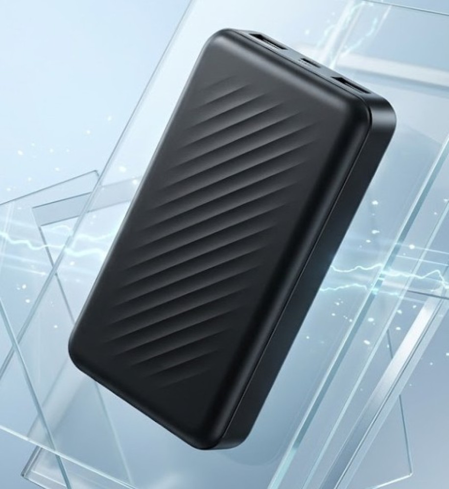  AMAYA P118 Power Bank with 10000mAh capacity, dual output, scratch-resistant design, Type-C input 