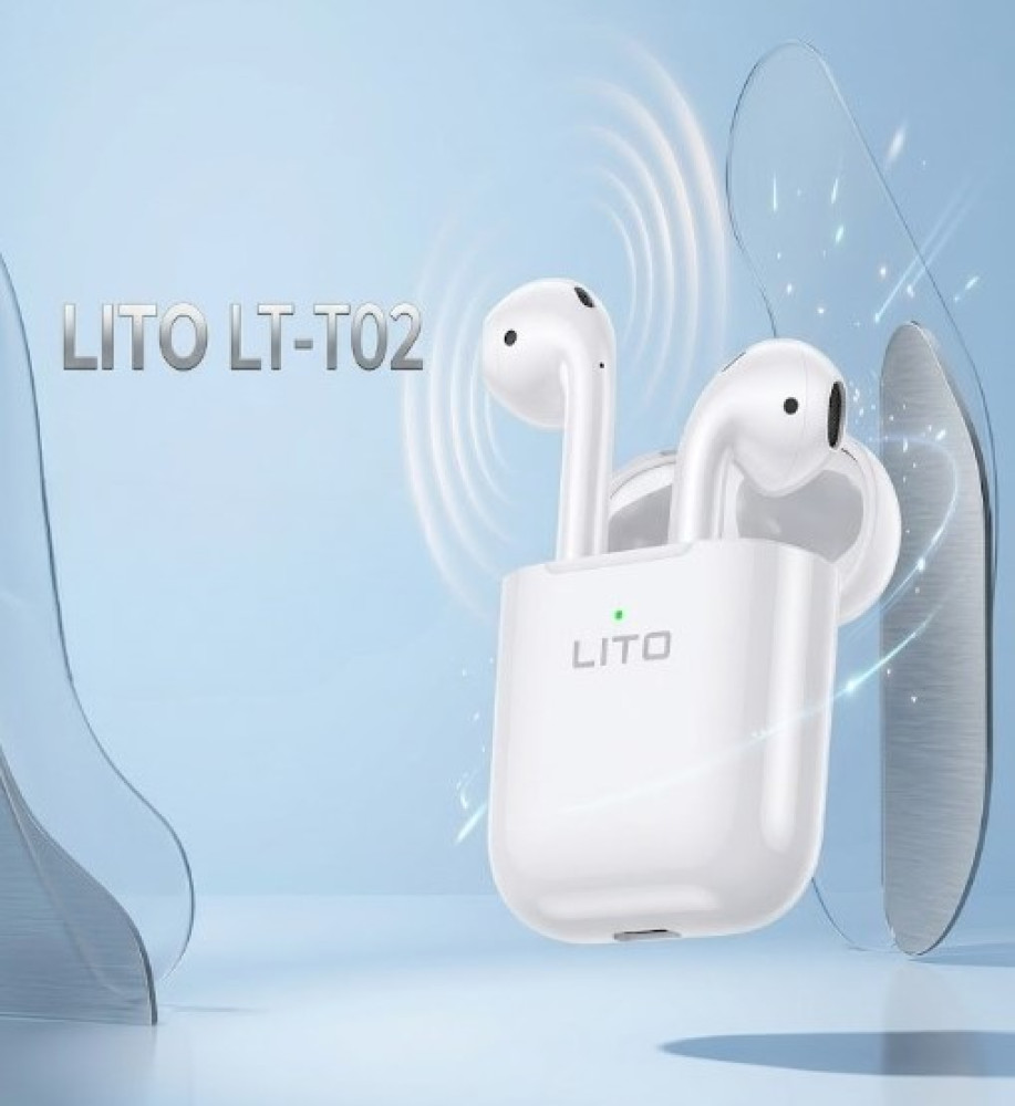  LITO LT-T02 TWS Wireless Earbuds Bluetooth 6.1 - High Quality Sound and Smart Noise Cancellation 