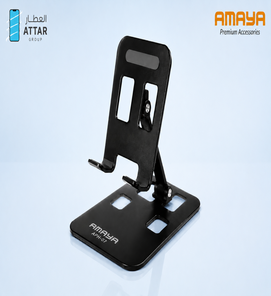  Mobile holder / Foldable smartphone stand with strong support and multi-directional free adjustment for comfortable viewing 
