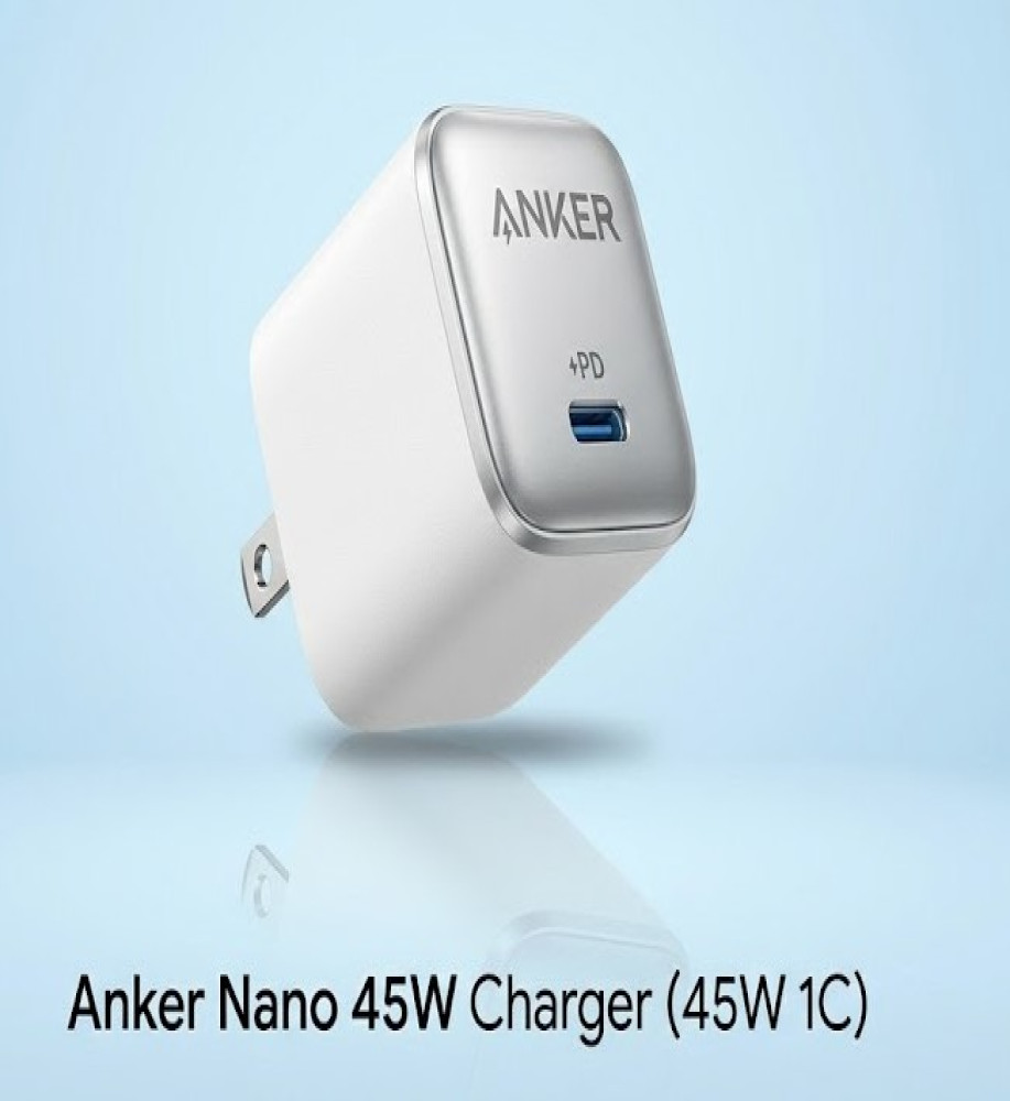  Anker Nano Charger 45W, Single Type-C Port, Supports PPS Fast Charging Technology 