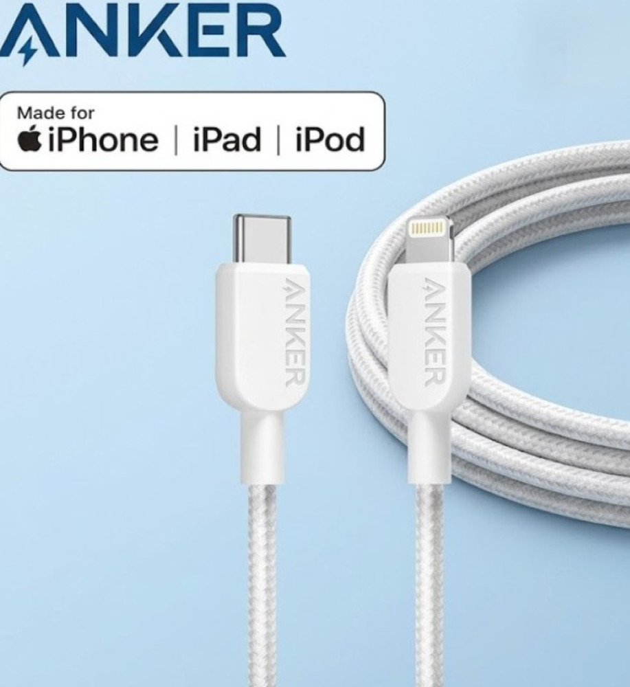  Anker USB-C to Lightning Cable, Braided, 0.9m 