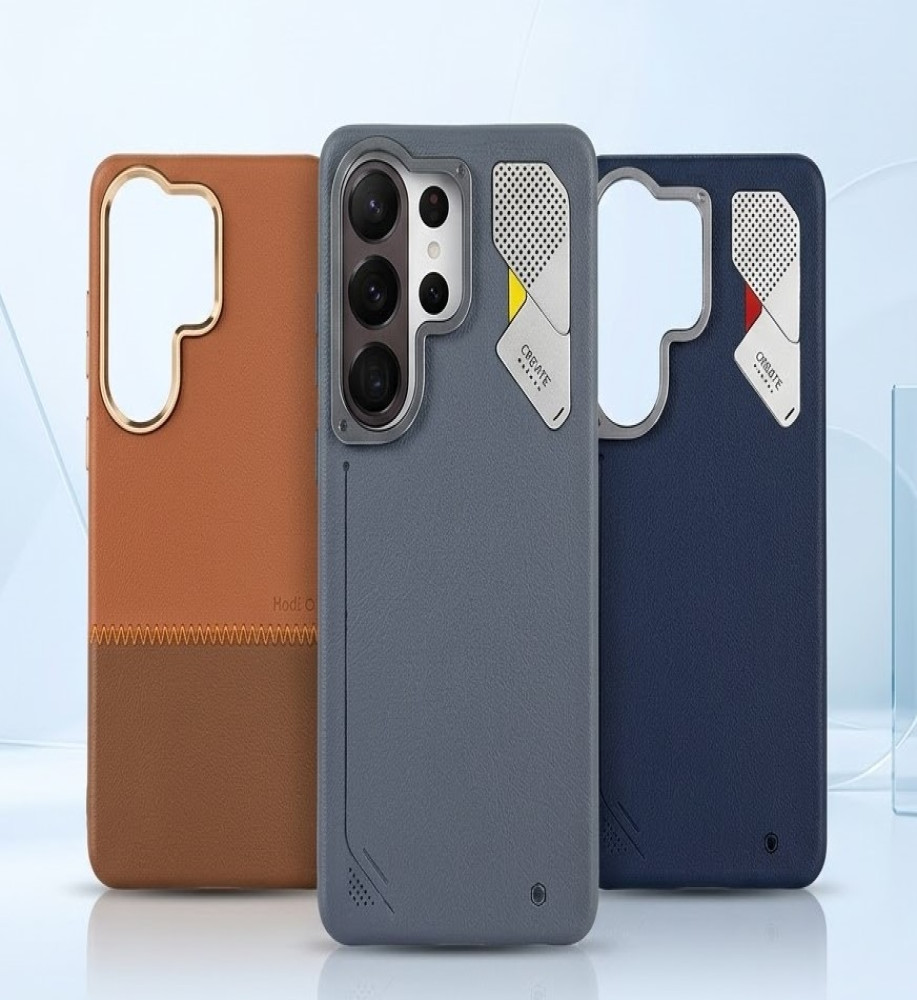  *Luxury Kadhi Case for Samsung Galaxy S26 Ultra with Leather Texture & Protective Metal Camera Frame* 