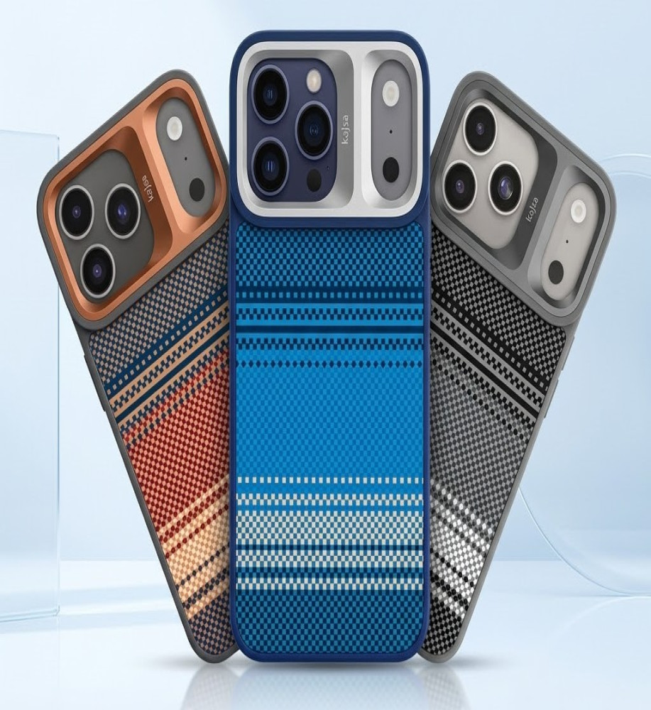  *Kajsa Premium Sustainable Protective Case with MagSafe Support & P-Ring for iPhone 17 Pro Max* 