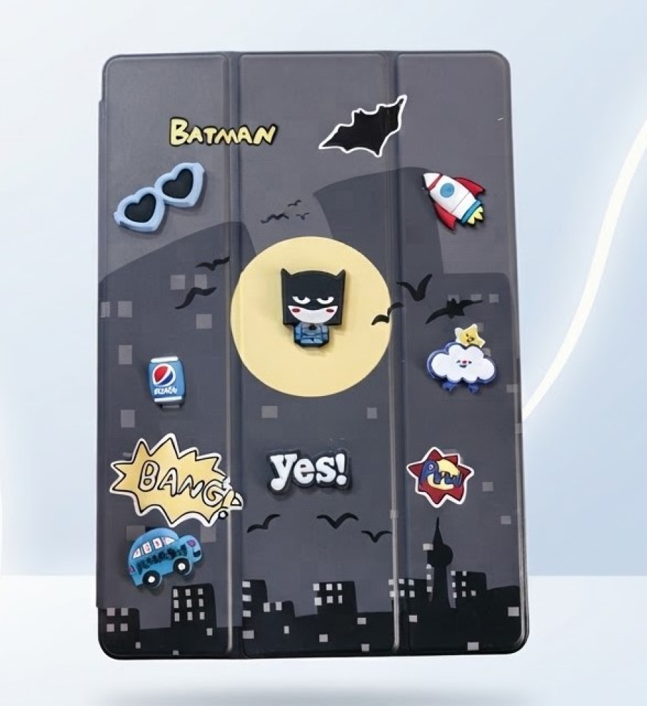  Smart Protective Case for Samsung Tab A9+ Tablet from Dicase with a modern cartoon design (Batman) and full protection 
