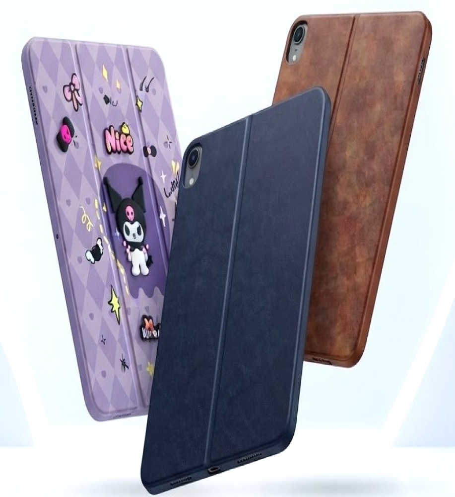  iPad 10th Gen 10.9-Inch Flip Cover Case with Leather-Feel Finish & Built-In Stand 