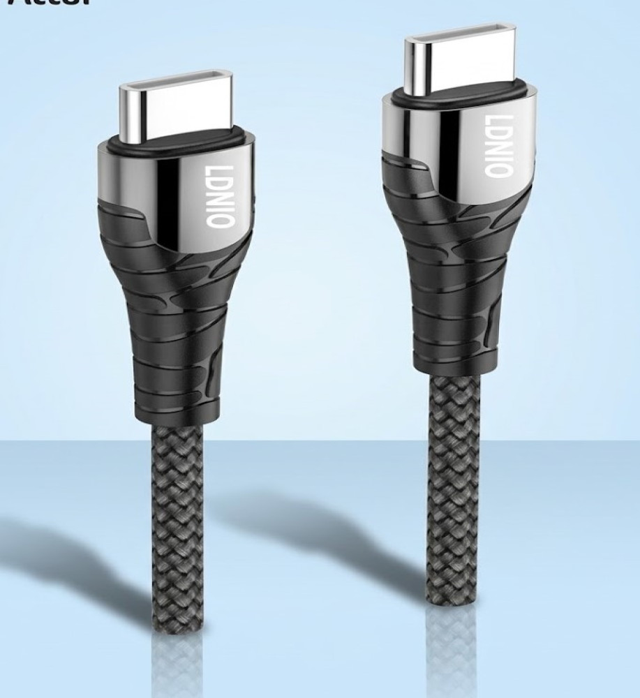  LDNIO LC101 Fast Charging & Data Cable Type-C To Type-C 65W 