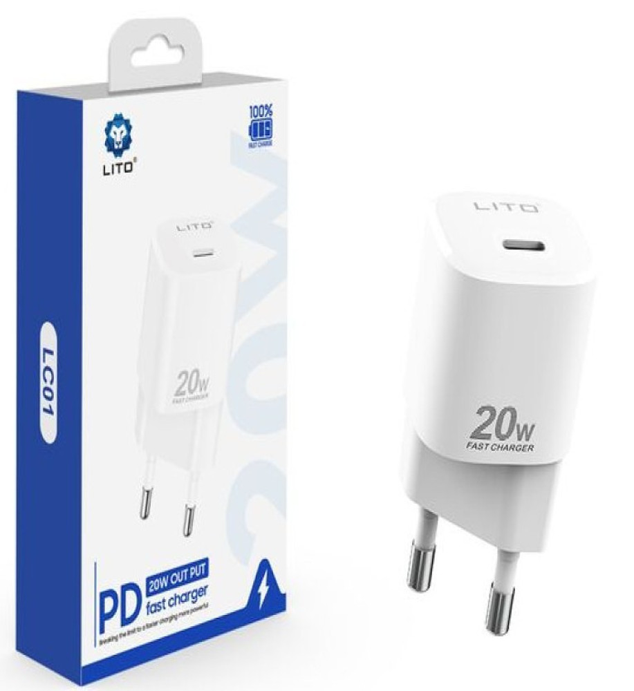  LITO LT-LC01 20W USB-C PD Wall Charger 