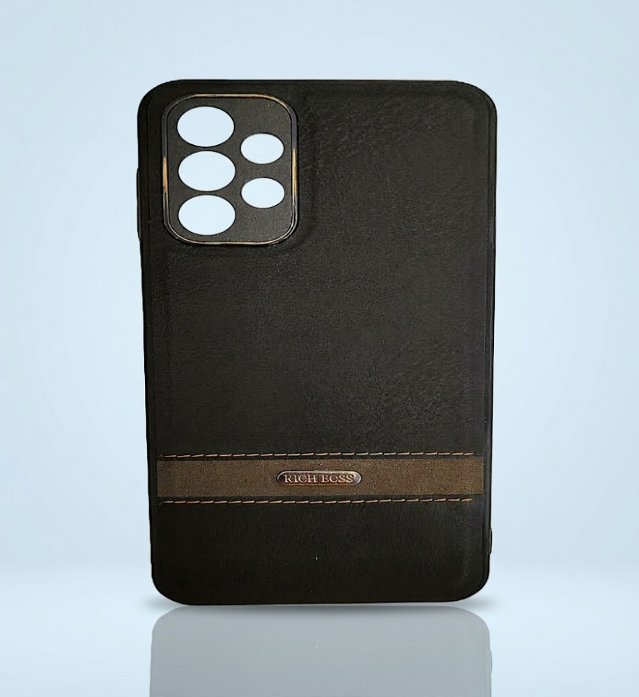  Rich Boss Leather Protective Case for Samsung A13 