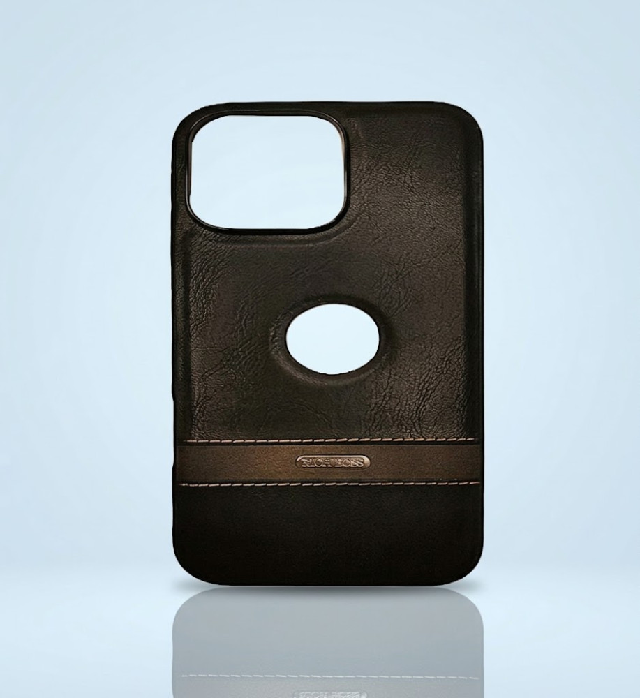  Rich Boss Leather Protective Case for Iphone 12 Pro Max 