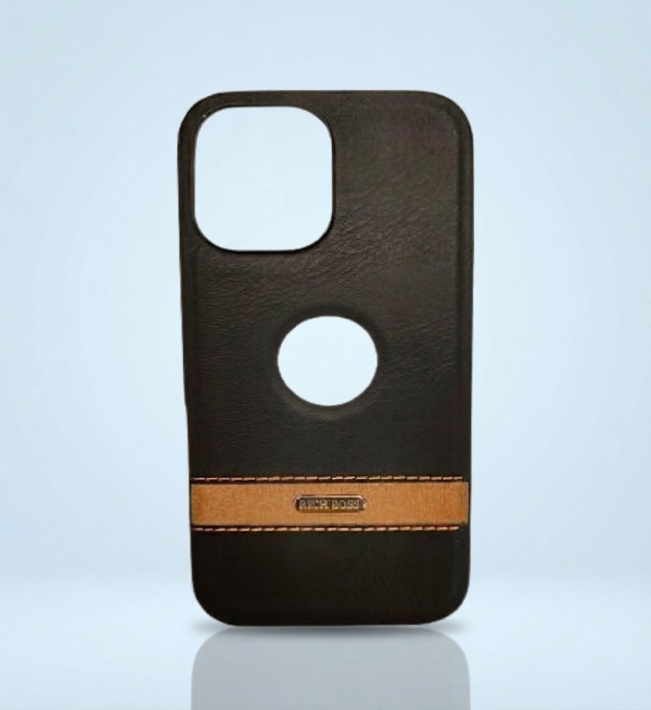  Rich Boss Leather Protective Case for Iphone 13 