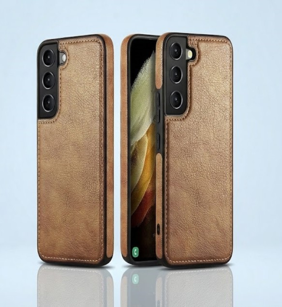  Rich Boss Leather Protective Case for Samsung S22 Plus 