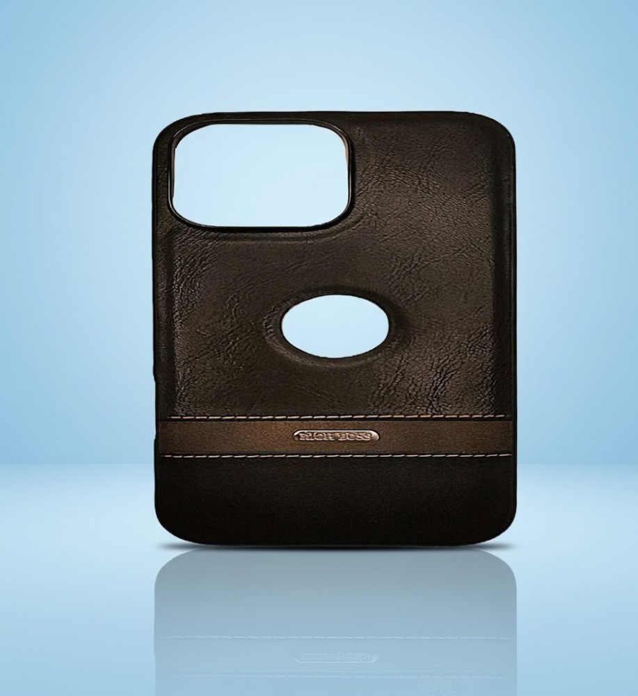  Rich Boss Leather Protective Case for Iphone 14 Pro 