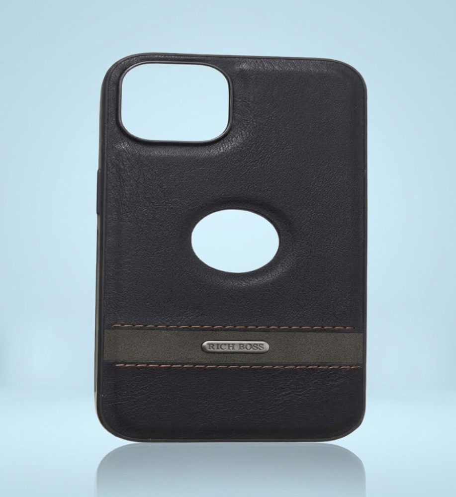  Rich Boss Leather Protective Case for Iphone 14 Plus 