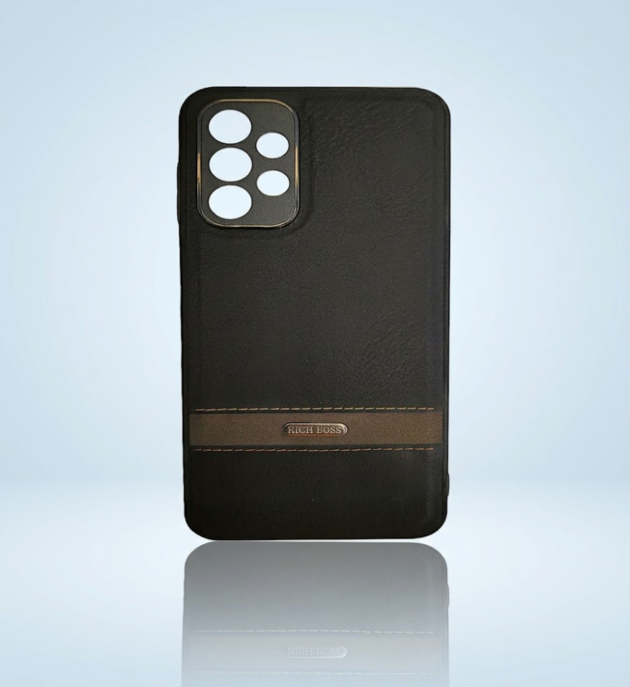  Rich Boss Leather Protective Case for Samsung A72 