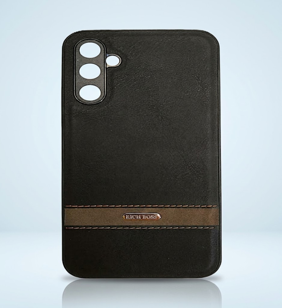  Rich Boss Leather Protective Case for Samsung M14 
