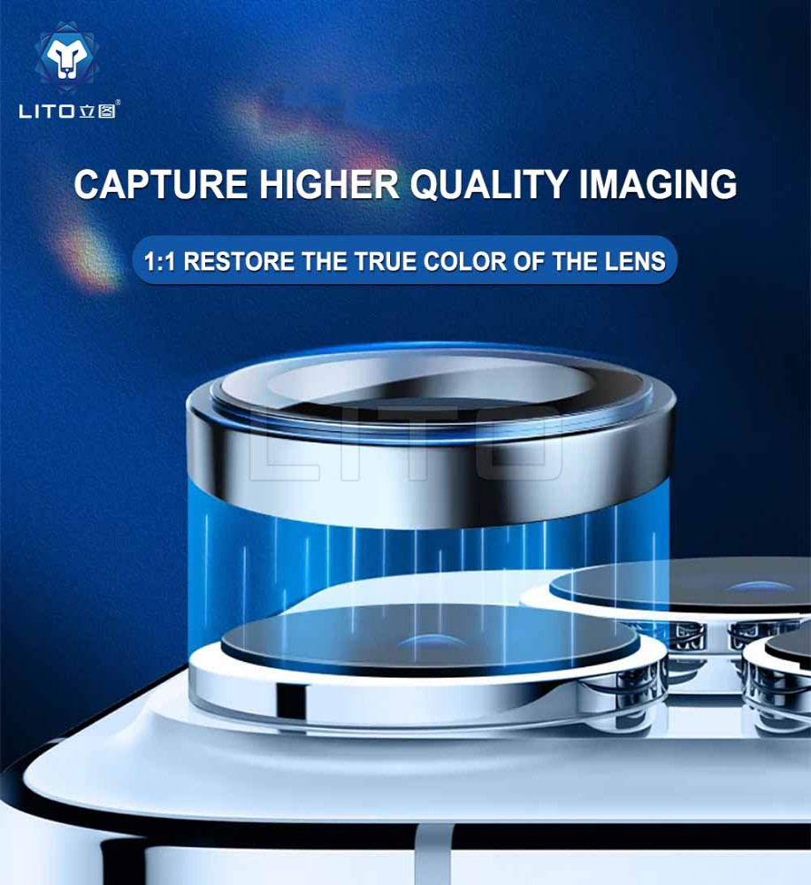  LITO S+ Individual Ring Camera Lens Protector for iPhone 17 Air 