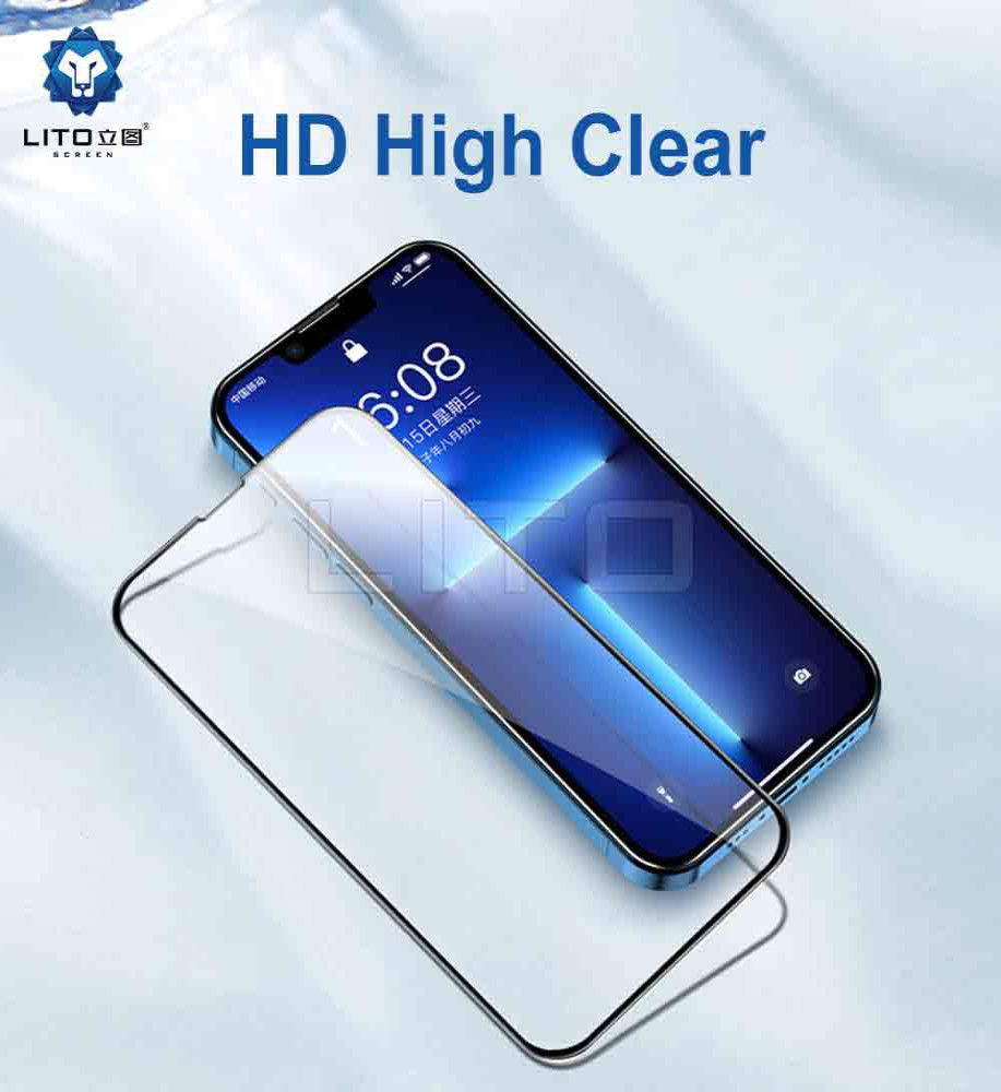  LITO HD Plus Clear Full Coverage Tempered Glass Screen Protector for iPhone 6 Plus 