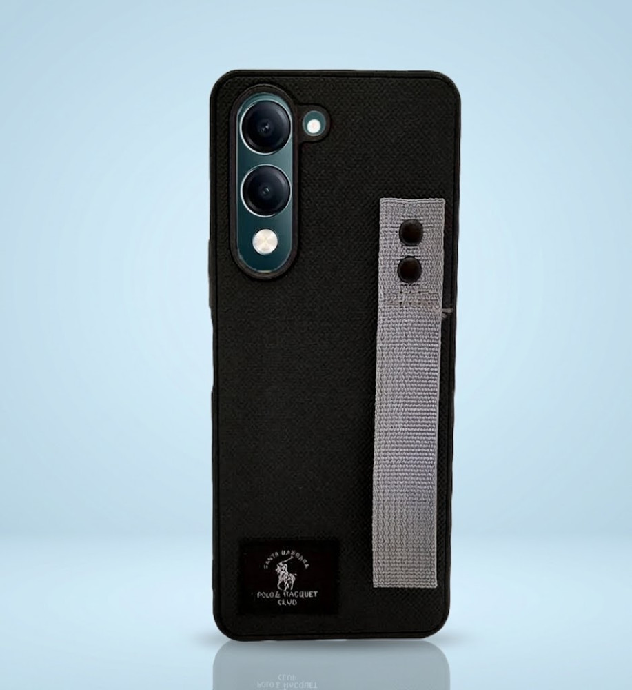  Polo Fabric Case, Luxury Design, Practical, Strong, High-Quality Polyester Texture, Scratch and Dirt-Resistant, Compatible with ViVO Y04 