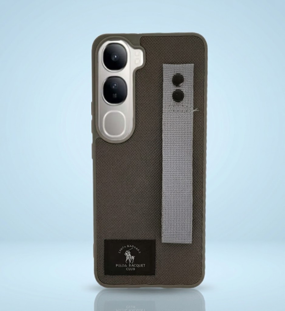  Polo Fabric Case, Luxury Design, Practical, Strong, High-Quality Polyester Texture, Scratch and Dirt-Resistant, Compatible with ViVO V40 Lite 