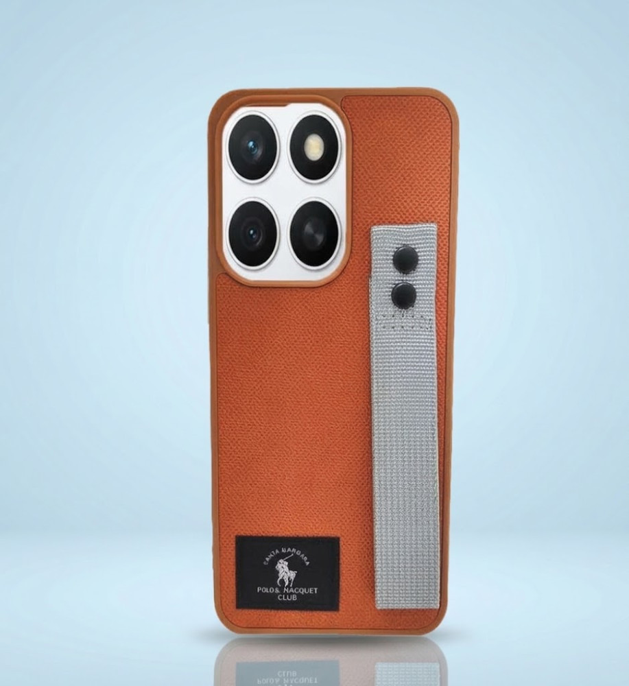  Polo Fabric Case, Luxury Design, Practical, Strong, High-Quality Polyester Texture, Scratch and Dirt-Resistant, Compatible with HONOR X8B 