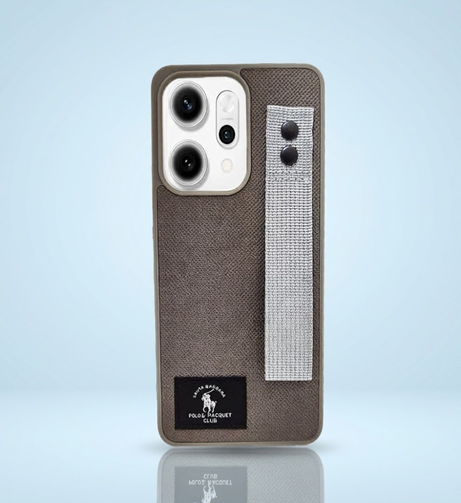  Polo Fabric Case, Luxury Design, Practical, Strong, High-Quality Polyester Texture, Scratch and Dirt-Resistant, Compatible with OPPO RENO 13F 4G 