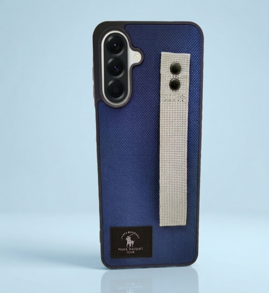  Polo Fabric Case, Luxury Design, Practical, Strong, High-Quality Polyester Texture, Scratch and Dirt-Resistant, Compatible with Samsung Galaxy A26 