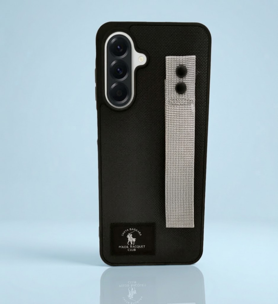  Polo Fabric Case, Luxury Design, Practical, Strong, High-Quality Polyester Texture, Scratch and Dirt-Resistant, Compatible with Samsung Galaxy A36 