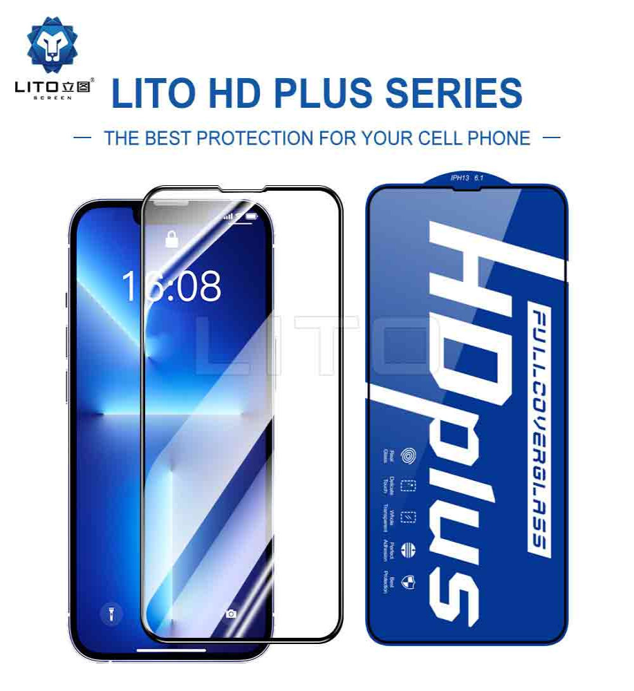  LITO HD Plus Clear Full Coverage Tempered Glass Screen Protector for OPPO F9 