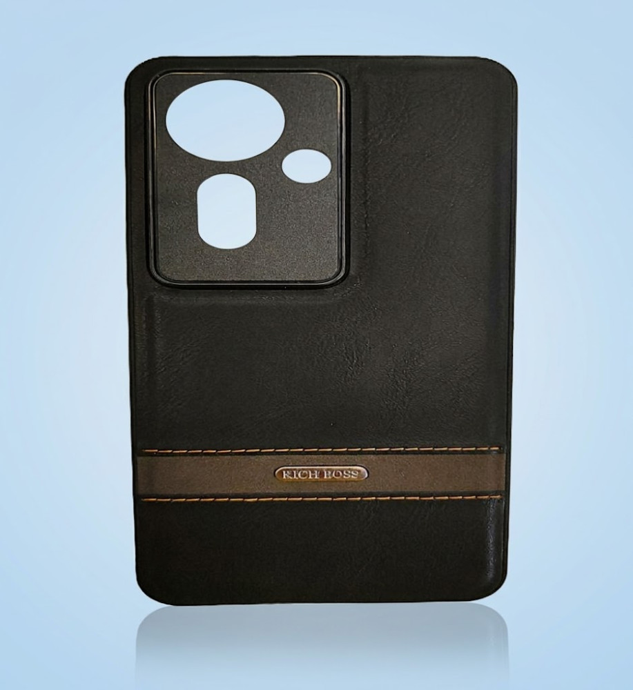  Rich Boss Leather Protective Case for OPPO Reno 11 F 5G 