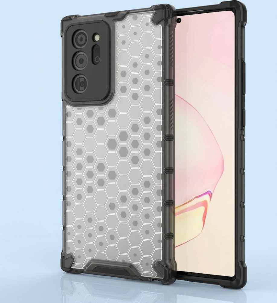 Honeycomb Transparent Armor Shockproof Case For Samsung Note 20 Ultra 