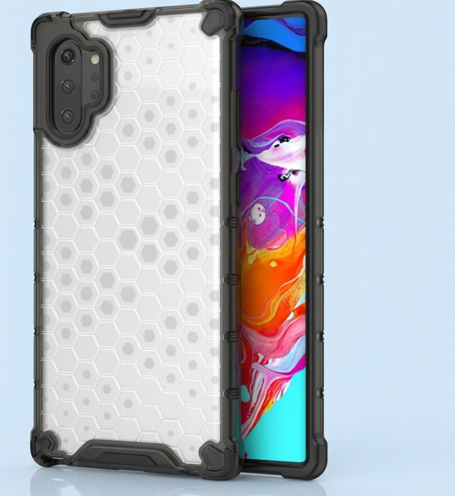  Honeycomb Transparent Armor Shockproof Case For Samsung Note 10 Plus 