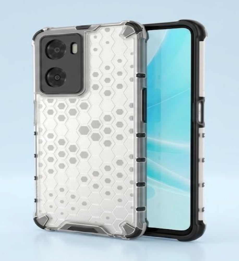  Honeycomb Transparent Armor Shockproof Case For OPPO A77 , A57 