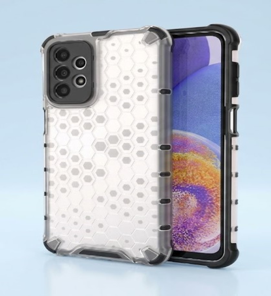  Honeycomb Transparent Armor Shockproof Case For Samsung A33 5G 