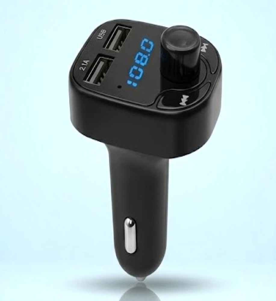  20W smart car charger with QC3.0 fast charging and a display screen. 