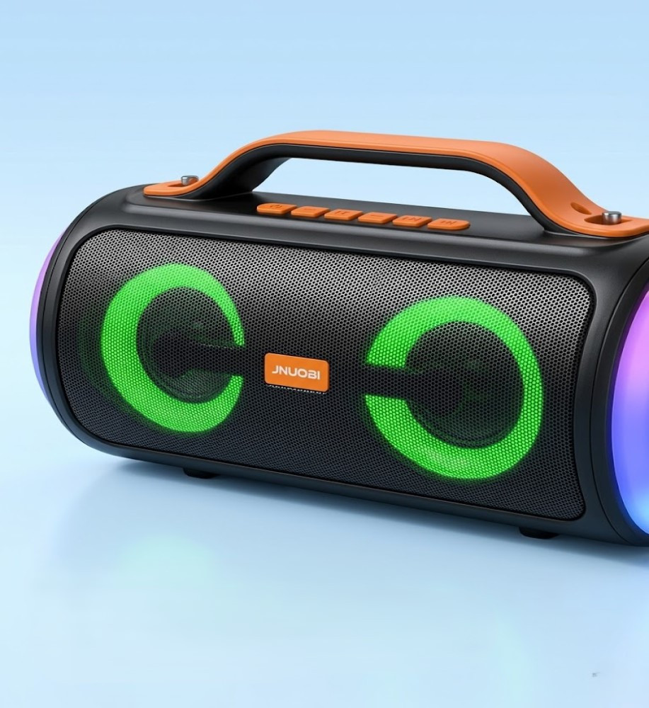  JNUOBI GN-05 Portable Bluetooth Speaker – Powerful Sound, RGB Lighting, and Stylish Design 
