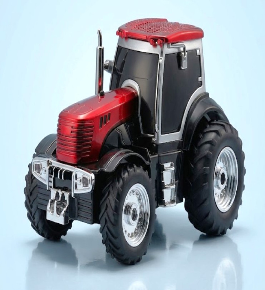  *Portable Wireless Speaker in the Shape of a Monster Farm Tractor WS-560 with FM Radio, TF Card, USB Port, AUX, TWS Feature and Selfie Photography* 
